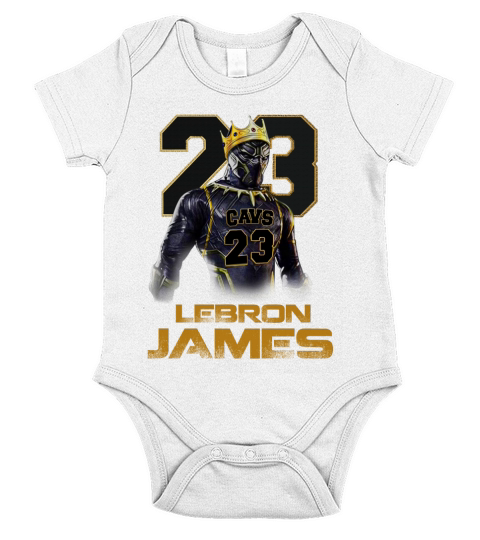 LÉGENDAIRE JAMES LEBRON 23 Short Sleeve Baby One-Piece