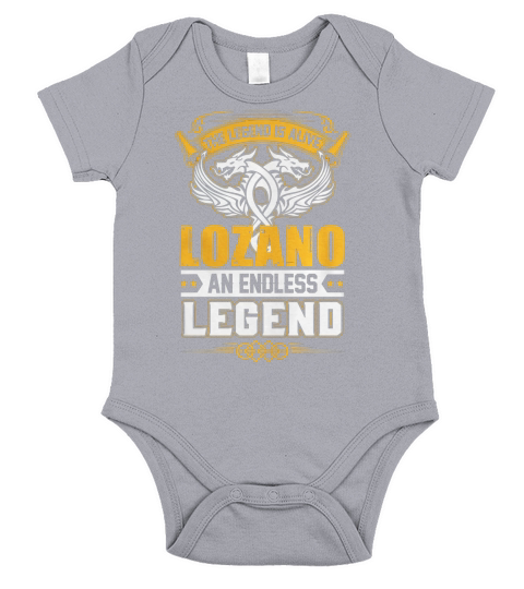 LOZANO AN ENDLESS LEGEND Short Sleeve Baby One-Piece