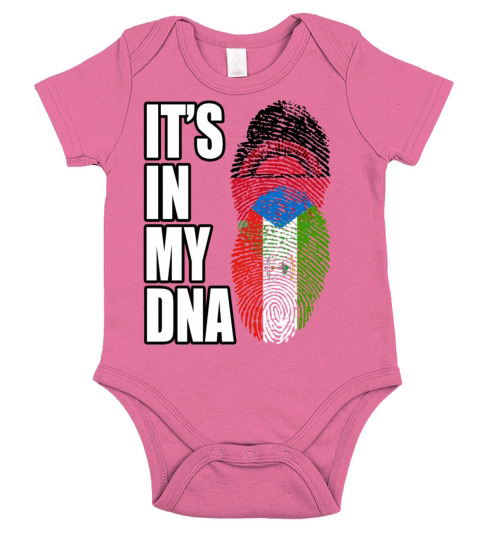 Malawian And Equatorial Guinean Mix Heritage DNA F Short Sleeve Baby One-Piece
