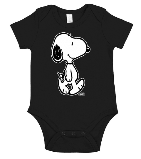 Peanuts Snoopy Short Sleeve Baby One-Piece