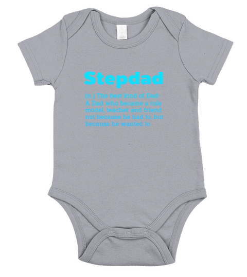 Stepdad Definition Short Sleeve Baby One-Piece