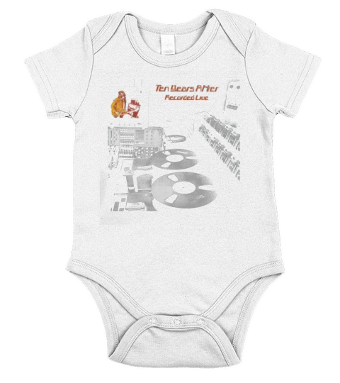 Ten Years After Recorded Live Album Short Sleeve Baby One-Piece