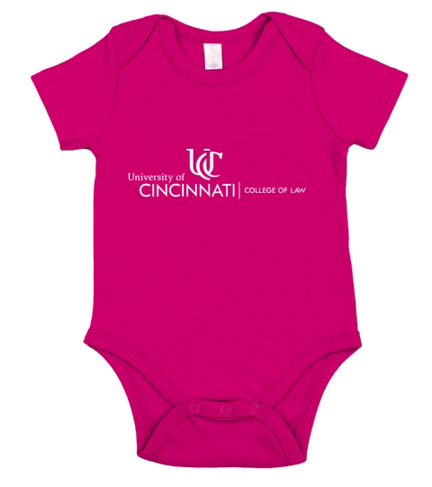 University of Cincinnati College of Law. Short Sleeve Baby One-Piece