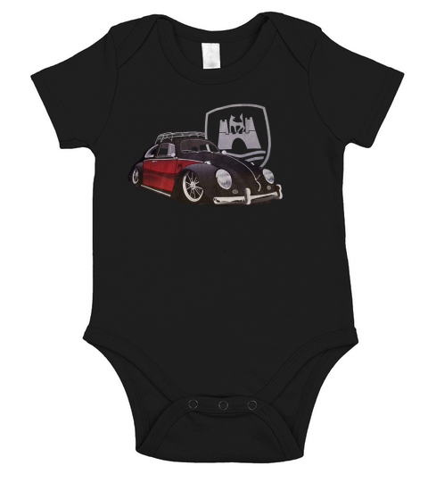 Vintage Volkswagen Short Sleeve Baby One-Piece