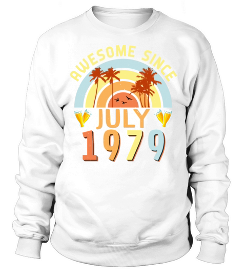 1979 July Vintage Sweatshirt Unisex