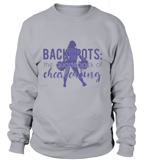 cheerleader backspots the quarterback of cheer Sweatshirt Unisex