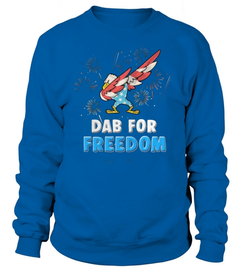 Dab For Freedom - Rabbit Skins Baby Onesie Sweatshirt Unisex