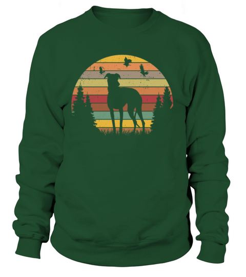 Greyhound Retro British Vintage Sweatshirt Unisex