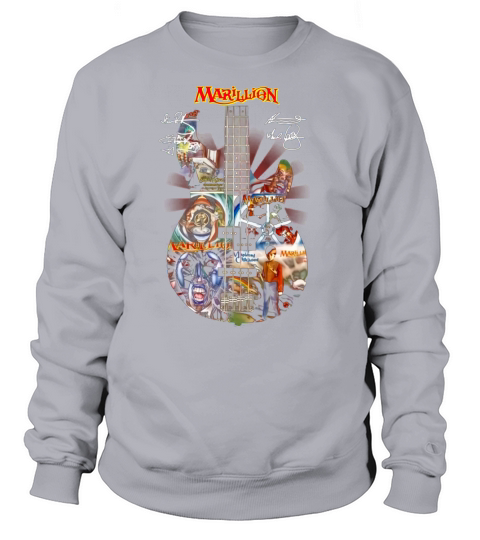 Guitarist Marillion Band Rock signatures shirt Sweatshirt Unisex