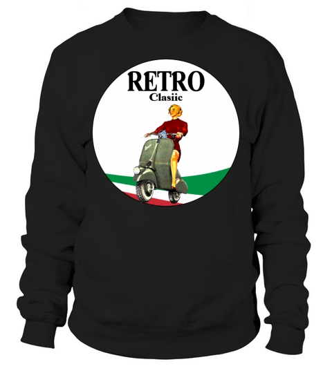 ITALIA VESPA SCOOTER T SHIRT Sweatshirt Unisex