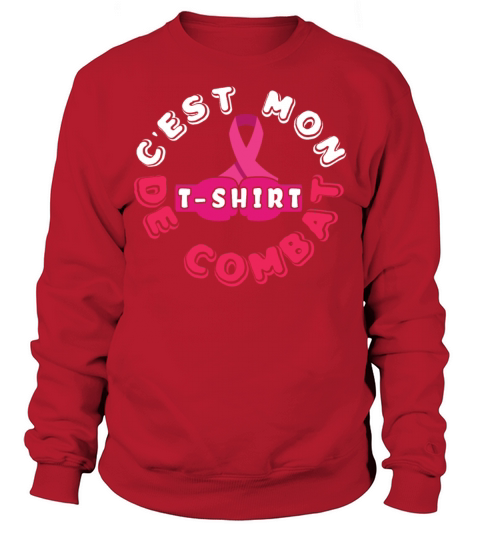 My Fight Breast Cancer Awareness Ribbon Wear Pink Sweatshirt Unisex
