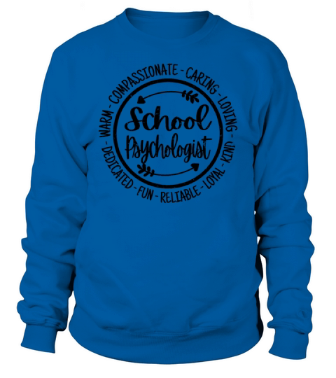 School Psychologist Vintage Gift Sweatshirt Unisex