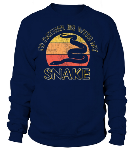 Snake Serpent Retro Vintage Id Sweatshirt Unisex