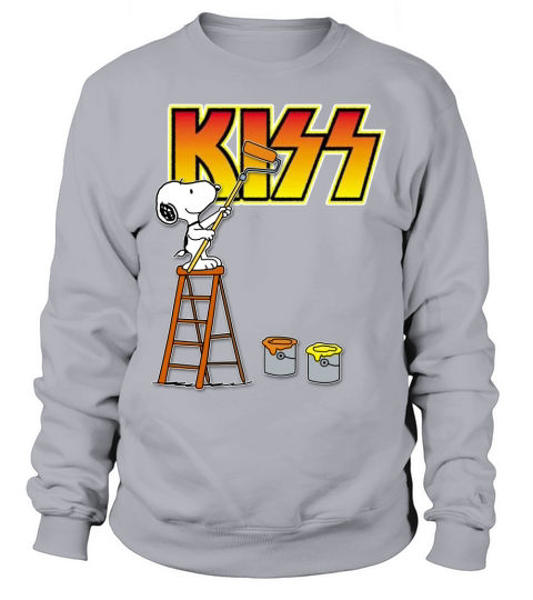 Snoopy paint Kiss Sweatshirt Unisex