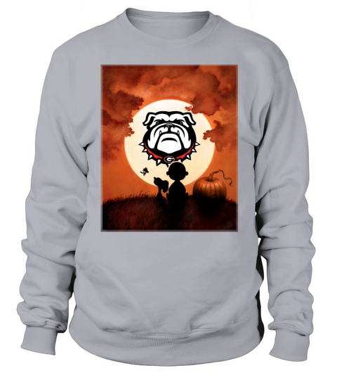 Snoopy Sunset Bulldogs fans Sweatshirt Unisex