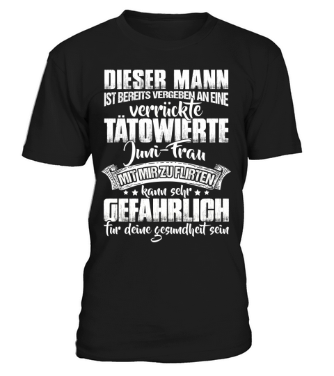 DISER MANN IST BEREITS VERGEBEN AN EINE VERRUCKTE TATOWIERTE JUNI-FRAU - Unisex Long Sleeve T-Shirt Unisex