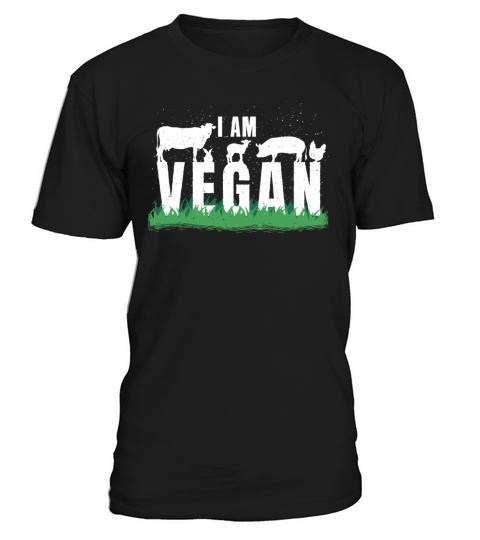Farm Animals Vegetable Powered Vegetarian I Vegan T-Shirt Unisex