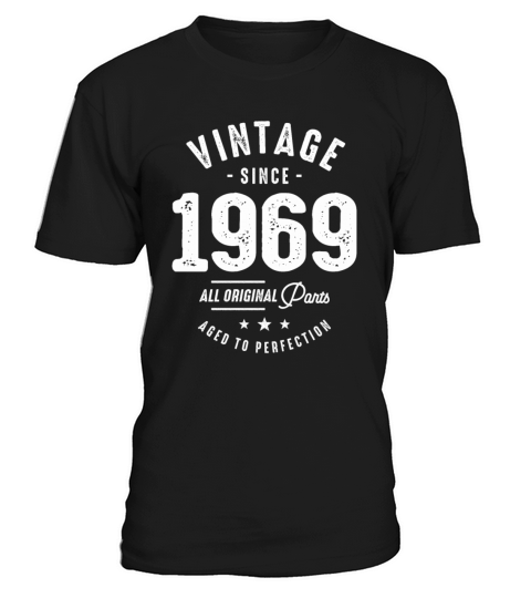 Vintage Since 1969 - 53rd Birthday Retro Classic T-Shirt Unisex