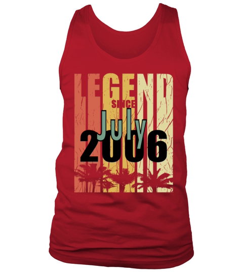 2006 vintage born in June gift Tank Top Unisex