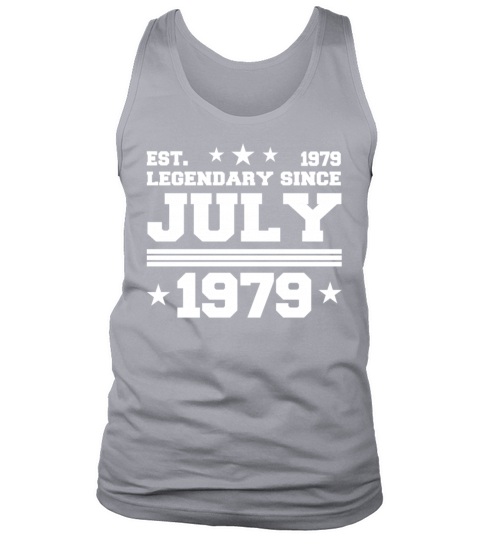 43rd birthday July vintage 1979 gift idea Tank Top Unisex