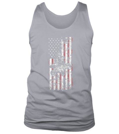 American Flag Cool ATV Four Wheeler Quad Bike T-Shirt Gift Tank Top Unisex