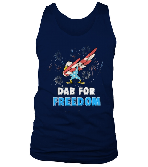 Dab For Freedom - Rabbit Skins Baby Onesie Tank Top Unisex
