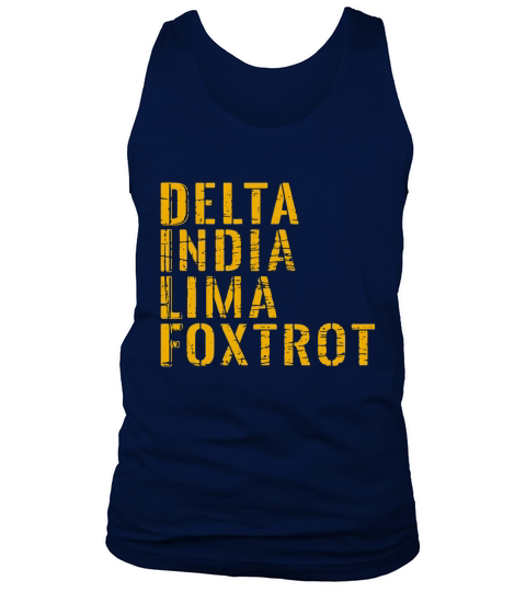 Delta India Lima Foxtrot Tank Top Unisex