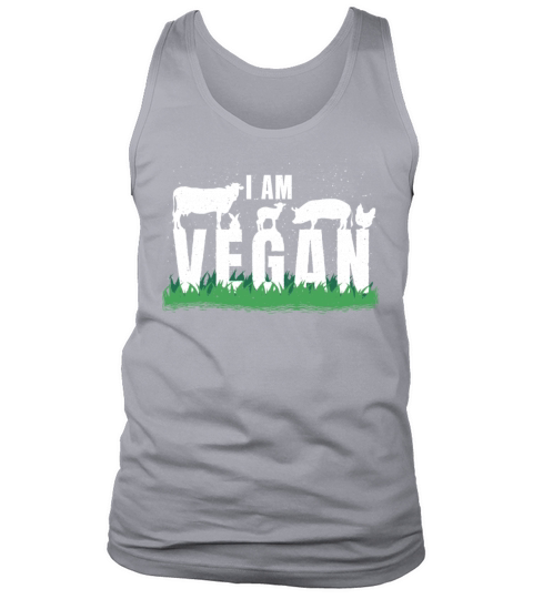 Farm Animals Vegetable Powered Vegetarian I Vegan Tank Top Unisex