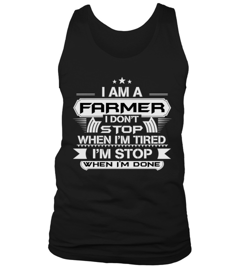 Farmer Shirt Im A Farmer I Dont Stop Proud Chemist Gift Tank Top Unisex