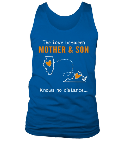 IL - VA The love between Mother and Son knows no distance Tank Top Unisex