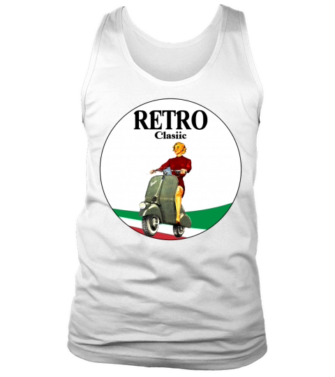 ITALIA VESPA SCOOTER T SHIRT Tank Top Unisex