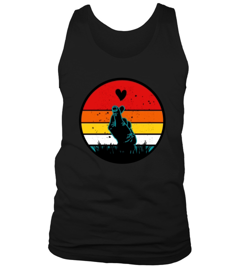K-Pop Heart Hand Symbol K-Drama Korean Pop Vintage Tank Top Unisex