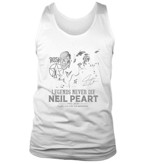 Legends Never Die Neil Peart 1952 2020 Tank Top Unisex