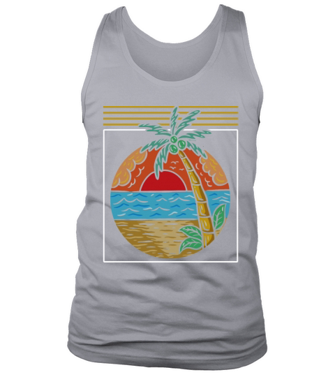 palm trees Tank Top Unisex