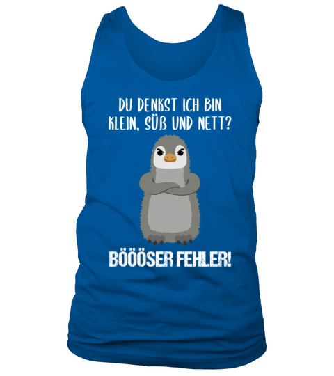 Penguin Small Sweet Nice Funny Quote Gift Tank Top Unisex