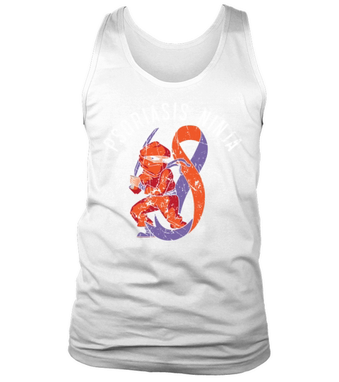 Psoriasis Ninja Skin Disease Psoriasis Awareness Tank Top Unisex