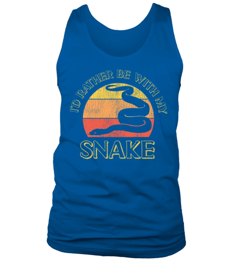 Snake Serpent Retro Vintage Id Tank Top Unisex