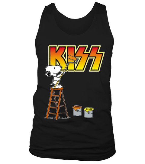 Snoopy paint Kiss Tank Top Unisex
