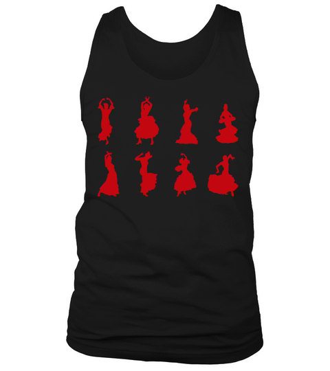 Spain Flamenco Dance Seville Espana Tank Top Unisex