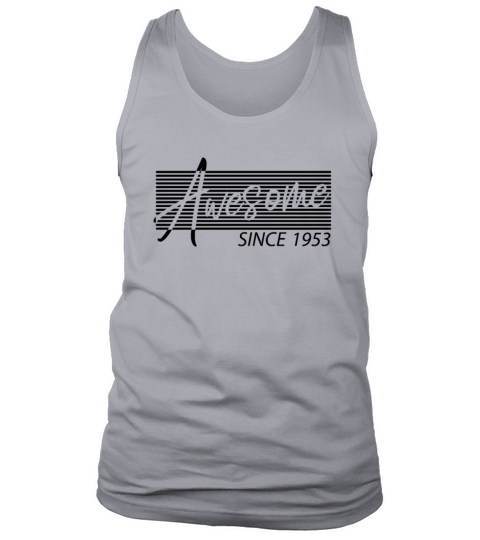 Vintage 1953 Birthday Awesome 70 Years Grandpa Tank Top Unisex
