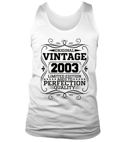 Vintage 2003 Original Limited Edition Tank Top Unisex