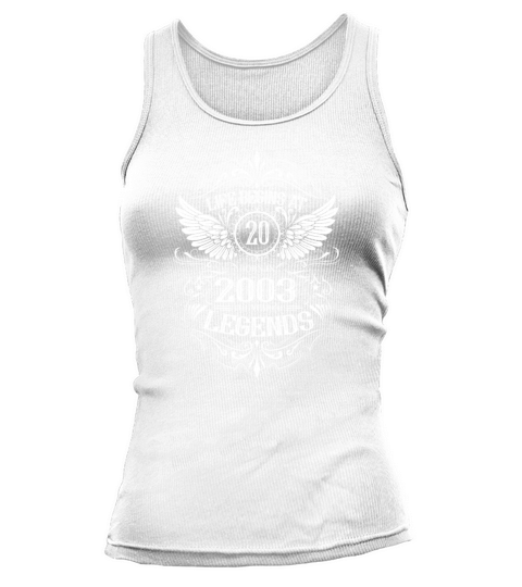 20th Birthday Gifts Vintage 2003 Vintage Tank top Woman