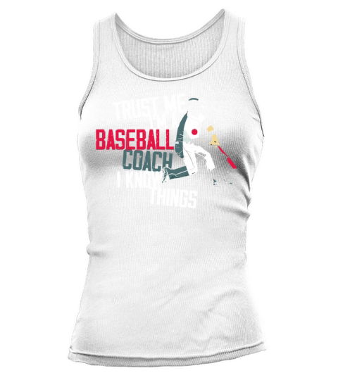 Baseball Fan Coach Vintage Batter Tank top Woman