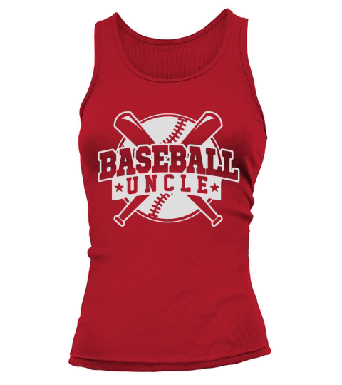 Baseball Uncle Art Men Women T-Shirt Tank top Woman