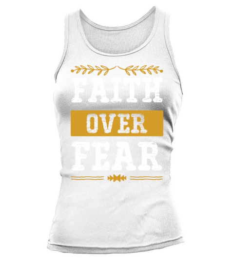 bible faith fear Tank top Woman