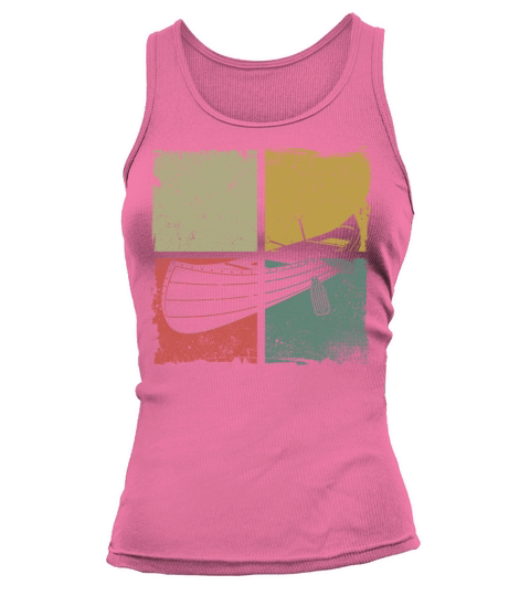 Canoe Canoeing Retro Vintage Tank top Woman