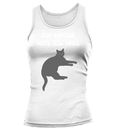 Cat Sassy Kitten Cat Funny Quote Gift Idea Tank top Woman