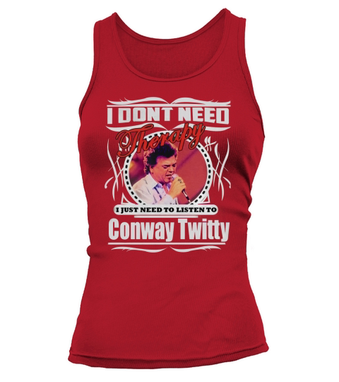 Conway Twitty Shirt Tank top Woman