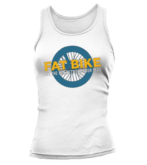 Fat Bike Between Your Legs Biker Biking Retro Tank top Woman