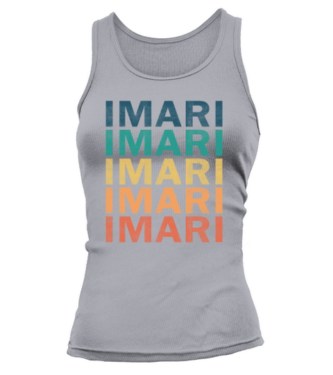 Imari Name T Shirt - Imari Vintage Retro Name Gift Tank top Woman